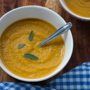 Warming Butternut Squash Apple Soup