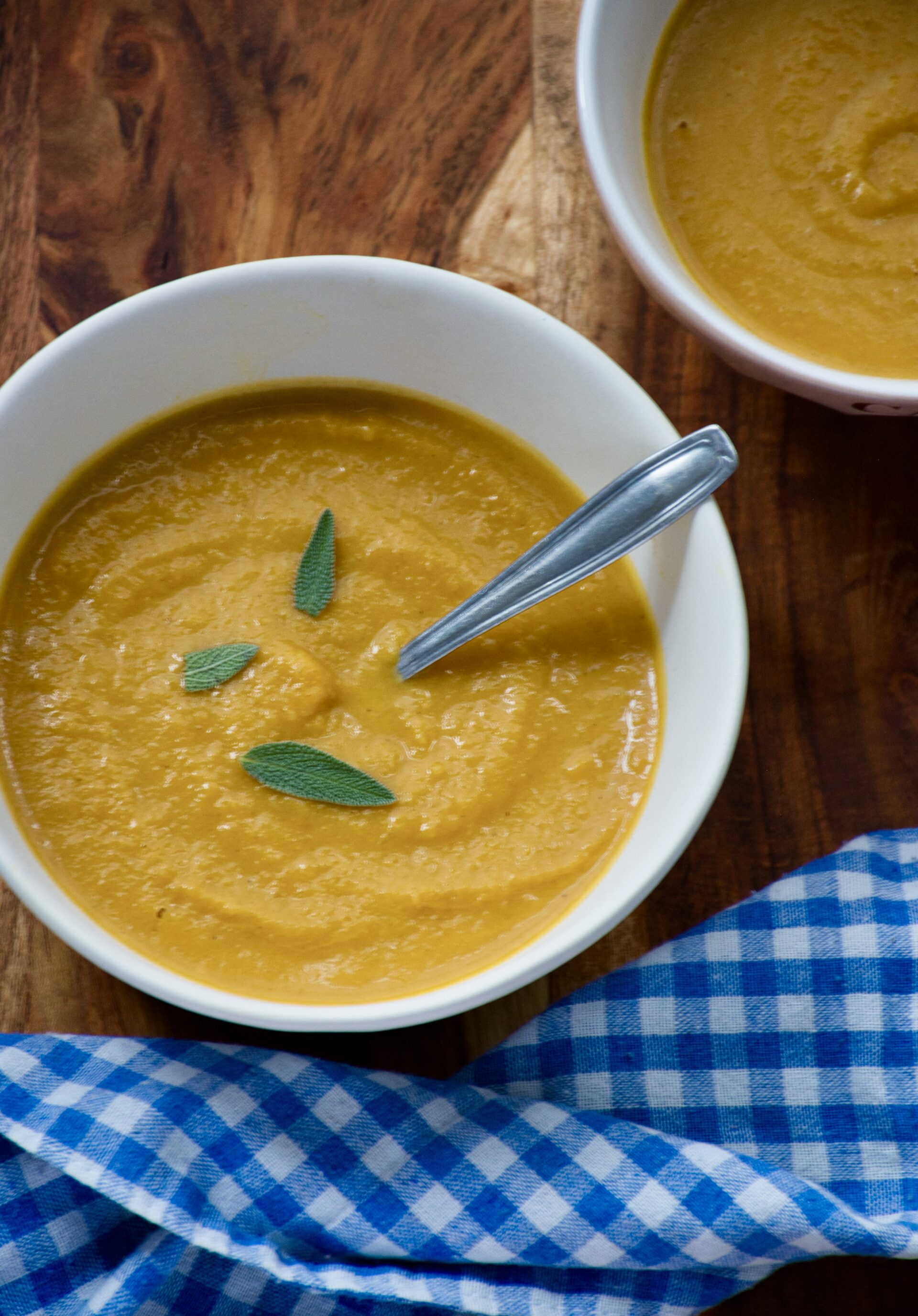 Warming Butternut Squash Apple Soup