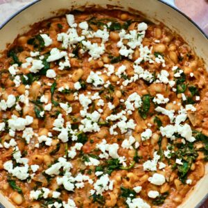one pot smoky tomato white beans