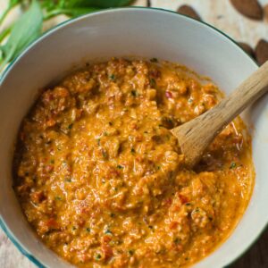 roasted red pepper pesto